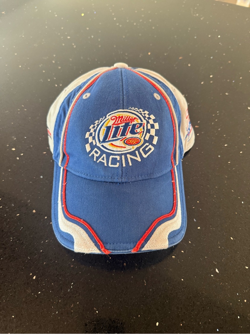 Miller Lite Racing Blue NASCAR Hat - Picture 3 of 4